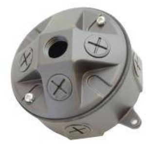 MaxLite JBOXB-4TH JUNCTION BOX WITH 4 1/2" CONDUIT HOLES ON TOP COVER