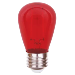 Luxrite LR21730 S14 0.5W RED FILAMENT