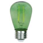 Luxrite LR21732 S14 0.5W GREEN FILAMENT