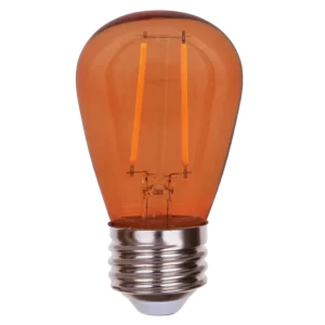 Luxrite LR21736 S14 0.5W ORANGE FILAMENT