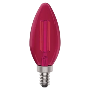 Luxrite LR21741 E12 4.5W PURPLE FILAMENT TORPEDO