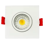 Luxrite LR23225 4" GIMBAL ROUND 5CCT CANLESS SPOTLIGHT