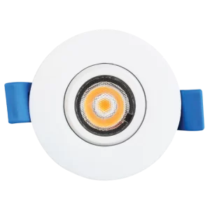 Luxrite LR23236 2" GIMBAL ROUND 5CCT CANLESS SPOTLIGHT