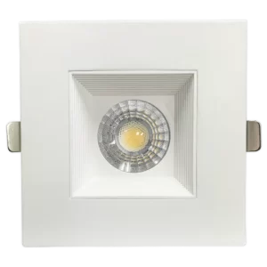 Luxrite LR23267 4" REGRESSED SQUARE 5CCT CANLESS SPOTLIGHT