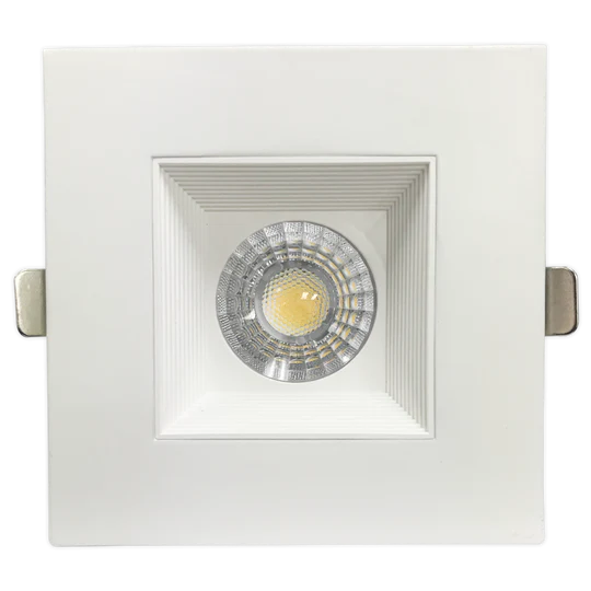 Luxrite LR23267 4" REGRESSED SQUARE 5CCT CANLESS SPOTLIGHT
