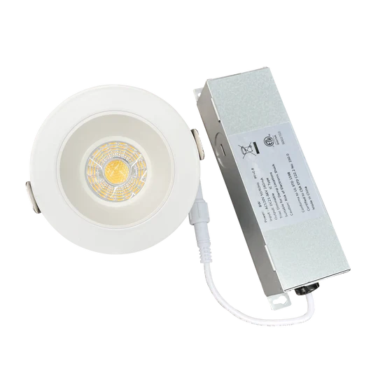 Luxrite LR23275 2" REGRESSED ROUND CANLESS SPOTLIGHT - 5 CCT SELECT - Image 2