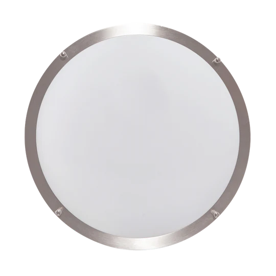 Luxrite LR23281 12" DOUBLE RING SURFACE MOUNT 5CCT CHROME - Image 2