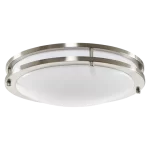Luxrite LR23282 14" DOUBLE RING SURFACE MOUNT 5CCT CHROME