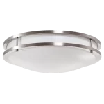 Luxrite LR23283 16" DOUBLE RING SURFACE MOUNT 5CCT CHROME