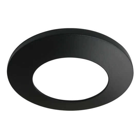 Luxrite LR23433 2" REGRESSED INTERCHANGEABLE CANLESS SPOTLIGHT ROUND BLACK TRIM - Image 2