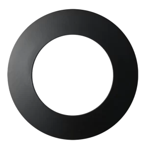 Luxrite LR23433 2" REGRESSED INTERCHANGEABLE CANLESS SPOTLIGHT ROUND BLACK TRIM