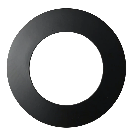Luxrite LR23433 2" REGRESSED INTERCHANGEABLE CANLESS SPOTLIGHT ROUND BLACK TRIM