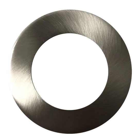 Luxrite LR23435 2" REGRESSED INTERCHANGEABLE CANLESS SPOTLIGHT ROUND BRUSHED NICKEL TRIM