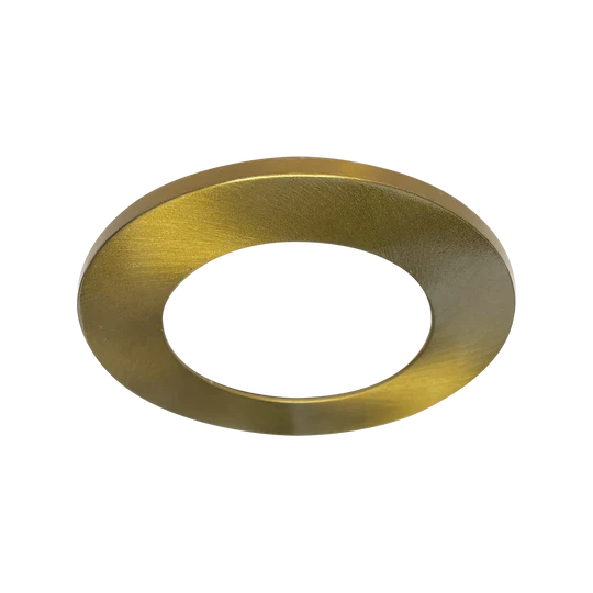 Luxrite LR23436 2" REGRESSED INTERCHANGEABLE CANLESS SPOTLIGHT ROUND BRASS TRIM - Image 2