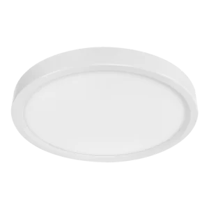 Luxrite LR23523 7” SLIM SURFACE MOUNT 5 CCT SELECTABLE - WHITE FINISH
