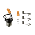 Luxrite LR23640 4-5" CAN ADAPTER SLIM SURFACE MOUNT E26
