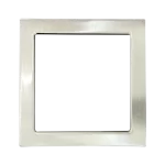 Luxrite LR23685 6" SLIM SURFACE MOUNT TRIM BRUSHED NICKEL