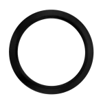 Luxrite LR23686 9" SLIM SURFACE MOUNT TRIM BLACK