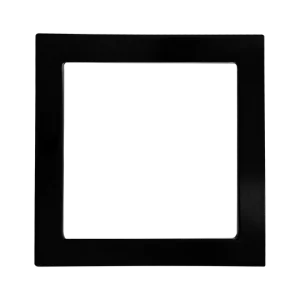 Luxrite LR23683 6" SLIM SURFACE MOUNT TRIM BLACK