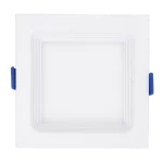 Luxrite LR23739 4" MINI PANEL SQUARE 5CCT HIGH OUTPUT - STEP BAFFLED TRIM