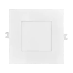 Luxrite LR23747 6" MINI PANEL SQUARE 5CCT HIGH OUTPUT SMOOTH CANLESS WAFER SPOTLIGHT