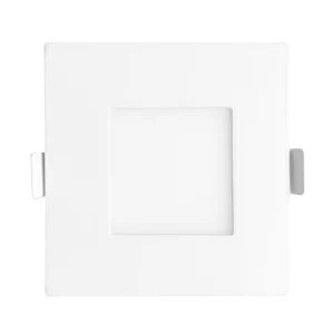 Luxrite LR23754 3" MINI PANEL SQUARE 5CCT SMOOTH CANLESS WAFER SPOTLIGHT