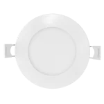 Luxrite LR23756 4" MINI PANEL ROUND 5CCT SMOOTH CANLESS WAFER SPOTLIGHT