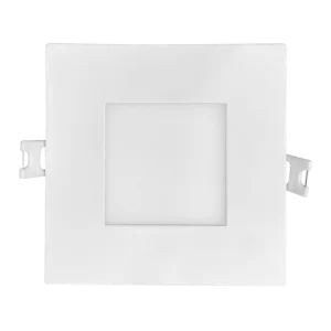 Luxrite LR23759 4" MINI PANEL SQUARE 5CCT SMOOTH CANLESS WAFER SPOTLIGHT