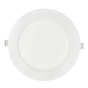 Luxrite LR23765 8" MINI PANEL ROUND 5CCT SMOOTH CANLESS WAFER SPOTLIGHT
