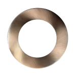 Luxrite LR23772 4" MINI PANEL ROUND TRIM BRONZE FOR CANLESS WAFER SPOTLIGHT