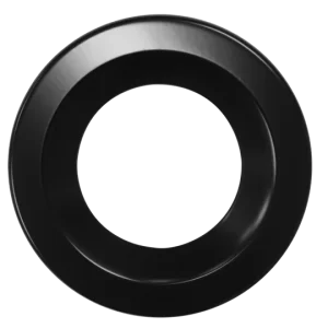 Luxrite LR23792 4" DOWNLIGHT RETROFIT ROUND TRIM BLACK