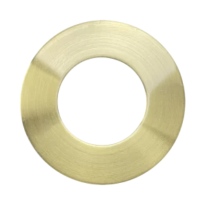 Luxrite LR23857 3" ROUND TRIM REPLACEMENT - BRASS FINISH