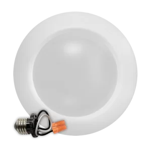 Luxrite LR23861 4" SURFACE MOUNT DISK + RECESSED CAN RETROFIT 5CCT