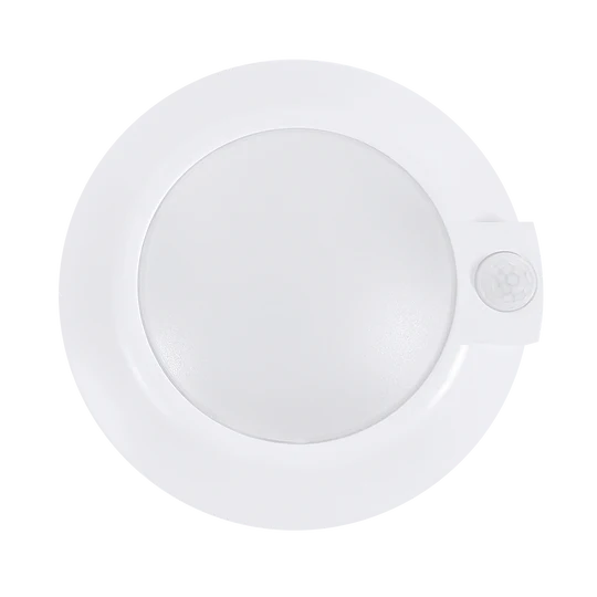 Luxrite LR23880 6" DISK LIGHT ADJUSTABLE MOTION SENSOR - CCT SELECTABLE