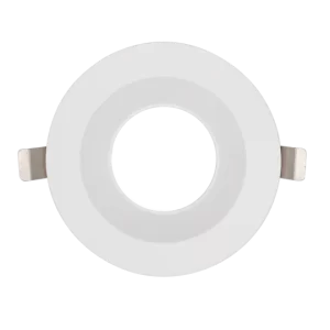 Luxrite LR24992 5" ROUND TRIM REPLACEMENT - WHITE FINISH