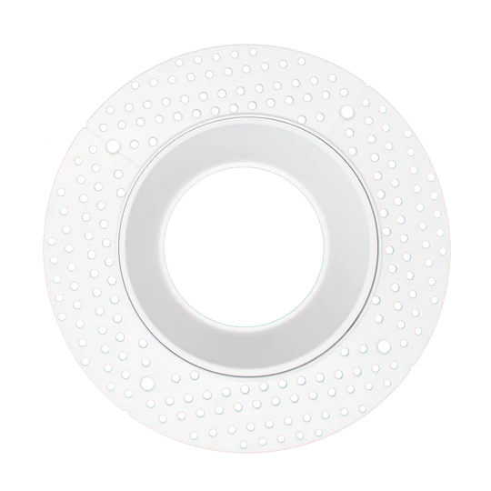 Luxrite LR24996 5" ROUND WHITE TRIMLESS