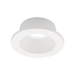 Luxrite LR25022 2" INTERCHANGEABLE TRIM - ROUND WHITE FINISH