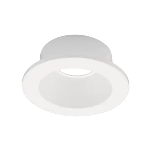 Luxrite LR25022 2" INTERCHANGEABLE TRIM - ROUND WHITE FINISH