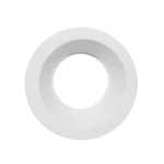 Luxrite LR25107 3" REGRESSED INTERCHANGEABLE TRIM - WHITE FINISH