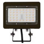 EnVisionLED  LED-ARL-30W-TRI-BZ-TR Area Flood: M-Line Trunnion