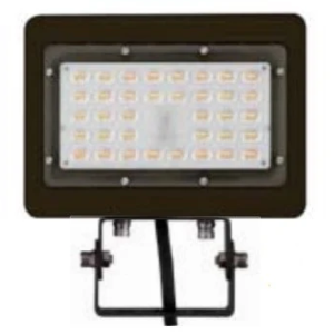 EnVisionLED  LED-ARL-30W-TRI-BZ-TR Area Flood: M-Line Trunnion