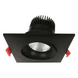 Luxrite LR32181 SINGLE HEAD GIMBAL 5CCT BLACK CANLESS SPOTLIGHT