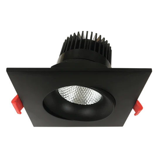 Luxrite LR32181 SINGLE HEAD GIMBAL 5CCT BLACK CANLESS SPOTLIGHT