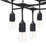 Luxrite LR40030 24' PLUG IN STRING LIGHTS - 2200K
