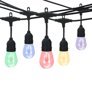 Luxrite LR40037 48' RGBW PLUG IN STRING LIGHTS
