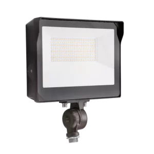 Luxrite LR40371 60W UNIVERSAL FLOOD LIGHT KNUCKLE & YOKE MOUNT - CCT & WATTAGE SELECTABLE
