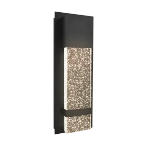 Luxrite LR40390 14" BUBBLE GLASS DESIGNER WALL SCONCE - CCT SELECT