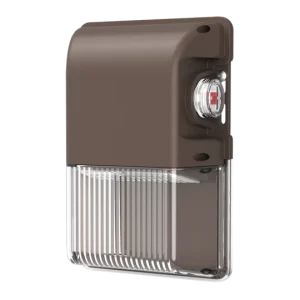 Luxrite LR40618 25W WALLPACK CUBE - CCT & WATTAGE SELECTABLE CLEAR