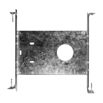 Luxrite LR41002 NEW CONSTRUCTION MOUNTING PLATE 3 SIZES ROUND