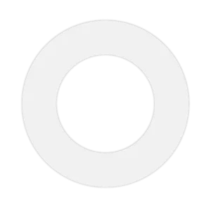 Luxrite LR41021 GOOF RING 4.25-5.75" WHITE